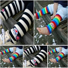 Многофункциональные детские гетры из хлопка; классические Наколенники; носки до щиколотки; 10 пара/лот