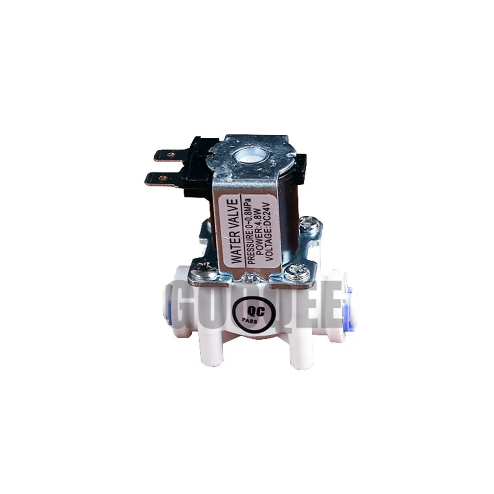 

Electromagnetic Switch Valve Water 24V Solenoid Valve 1/4 Water Air Inlet Flow Switch