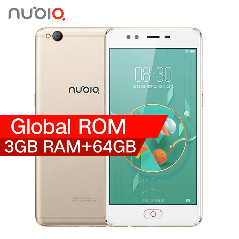 Original 2017 ZTE Nubia M2 LITE 4G LTE MT6750 Octa Core Android M 5 5 3G