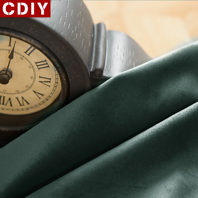 CDIY роскошные европейские оконные шторы для спальни гостиной кухни плотные
