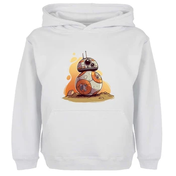 

Unisex Sweatshirts For Boy Men Long sleeves Star Wars The Force Awakens Resistance BB-8 Design Autumn Winter Casual Hoodies