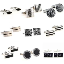 Самые популярные 9 видов конструкций черные эмалированные эпоксидные запонки