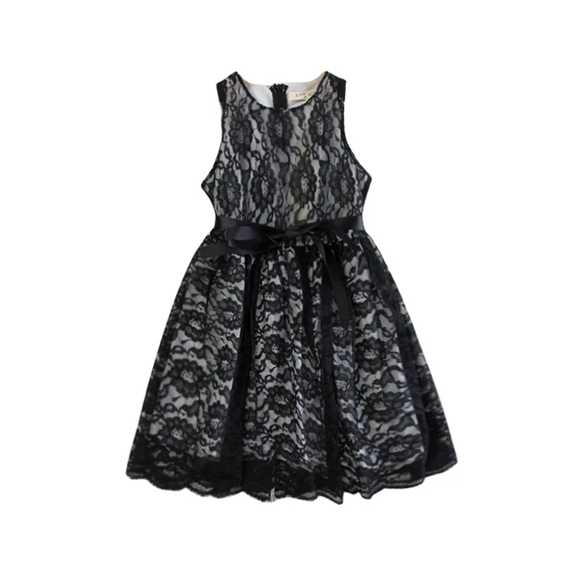 girls black dress age 12