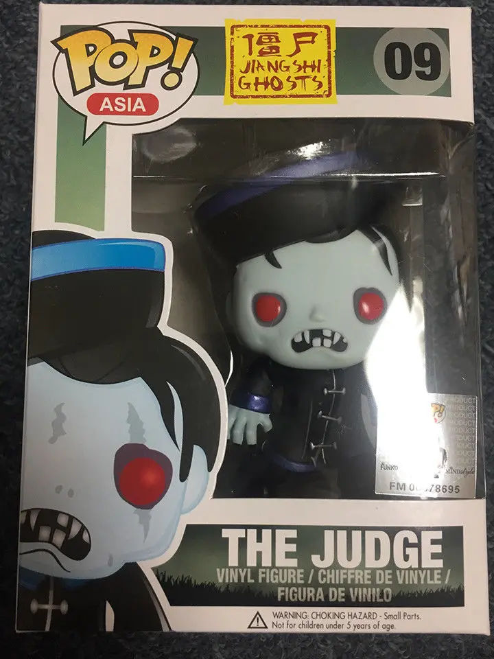 Азия эксклюзивный Funko поп официальный Цзян Ши призраки судей #09 виниловая экшн