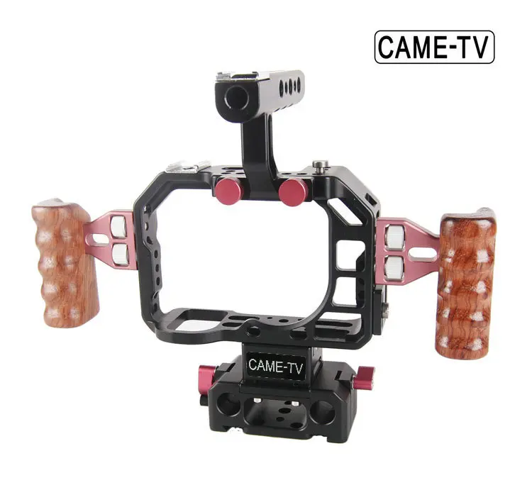 

CAME-TV S ony a7S ILCE-7S Cage with Side wooden Handles