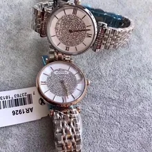 Full Star Watch with Diamond female Quartz Steel strap Butterfly clasp Star Watch women watches luxury