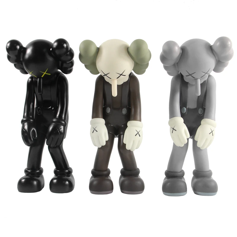 Hot Selling 30cm Kaws small lie kaws factory product fancy toy Kaws Toys Birthday Gift, Fashion Toys.