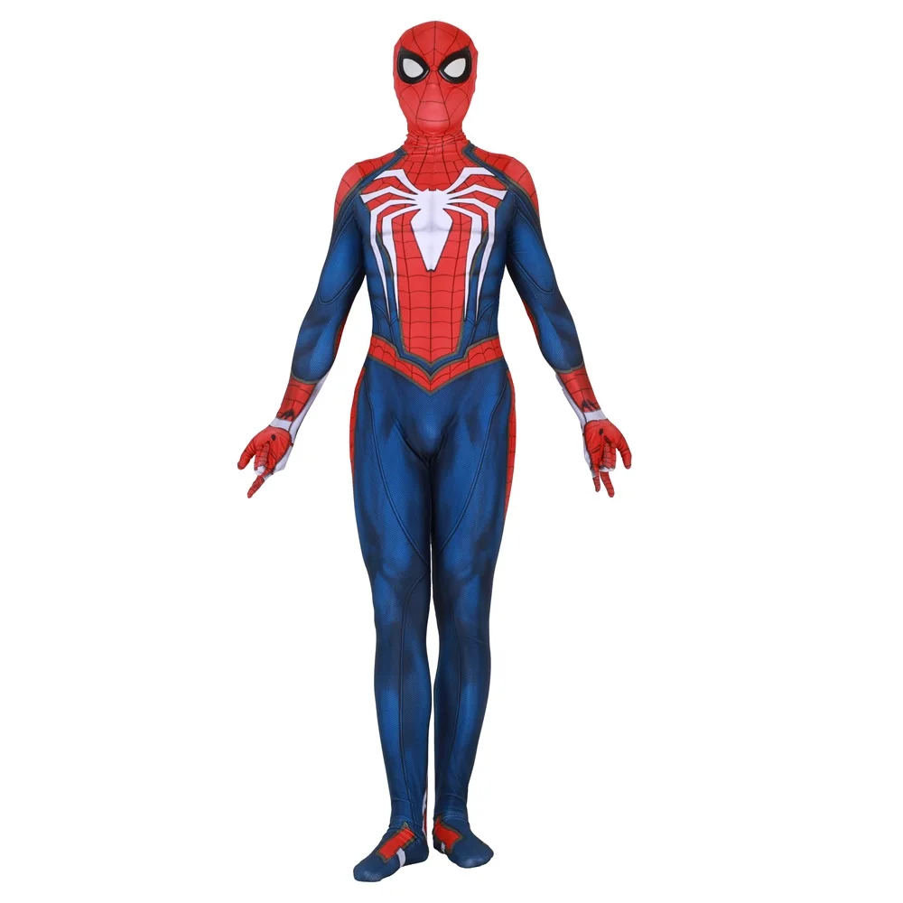 

Insomniac Games Spiderman Cosplay Costume Zentai Spider Man Superhero For Halloween Mascot Cosplay Bodysuit Suit Jumpsuits