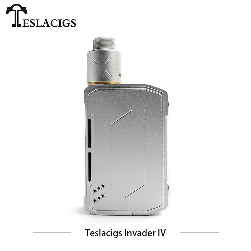 Teslacigs новый комплект электронных сигарет Invader IV Tesla 4 коробка мод RDA испаритель 280