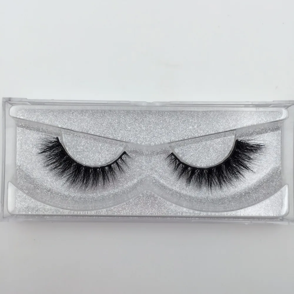 

Visofree Mink Lashes High Quality Eyelashes Thick High Volume Lashes Crisscross Eyelashes1Pair/box Makeup Tools False LashesV2F2