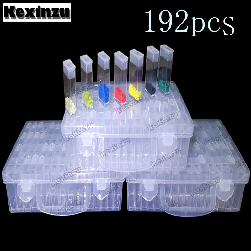 

Diamond Painting Accessories Box DIY Diamant Embroidery Mosaic Tools Bead Transparent Plastic Drill Storage Box Avoid Miss Drill