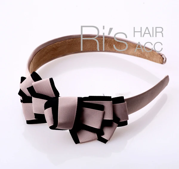 RETAIL handmade ribbon korean hair bow hair band hair accessories for
