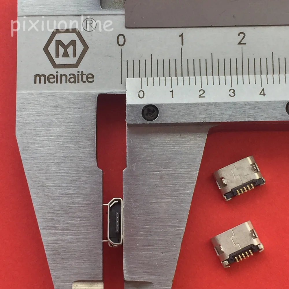 10 шт. G19Y 5 контактный разъем Micro USB гнездовой для мобильный телефон зарядки прямая
