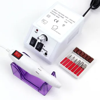 

Professional Electric Manicure Set Pedicure Cutters Nail Drill Bits Set Manicure Machine Apparatus Nail File Tools Ceramic Cutte