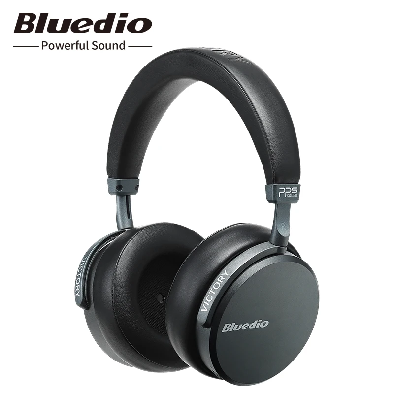 

2019 Bluedio V2 Bluetooth 5.0 headset Wireless headphones PPS12 drivers with microphone high-end headphone for phone and music