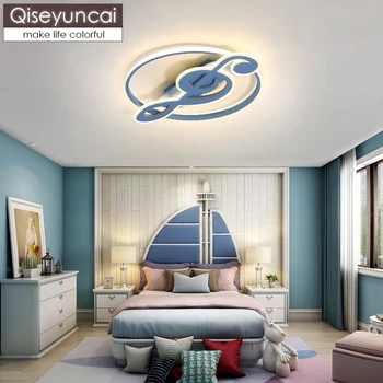 

Qiseyuncai Modern children's room notes new led ceiling lamp cartoon creative personality simple boy girl bedroom lighting