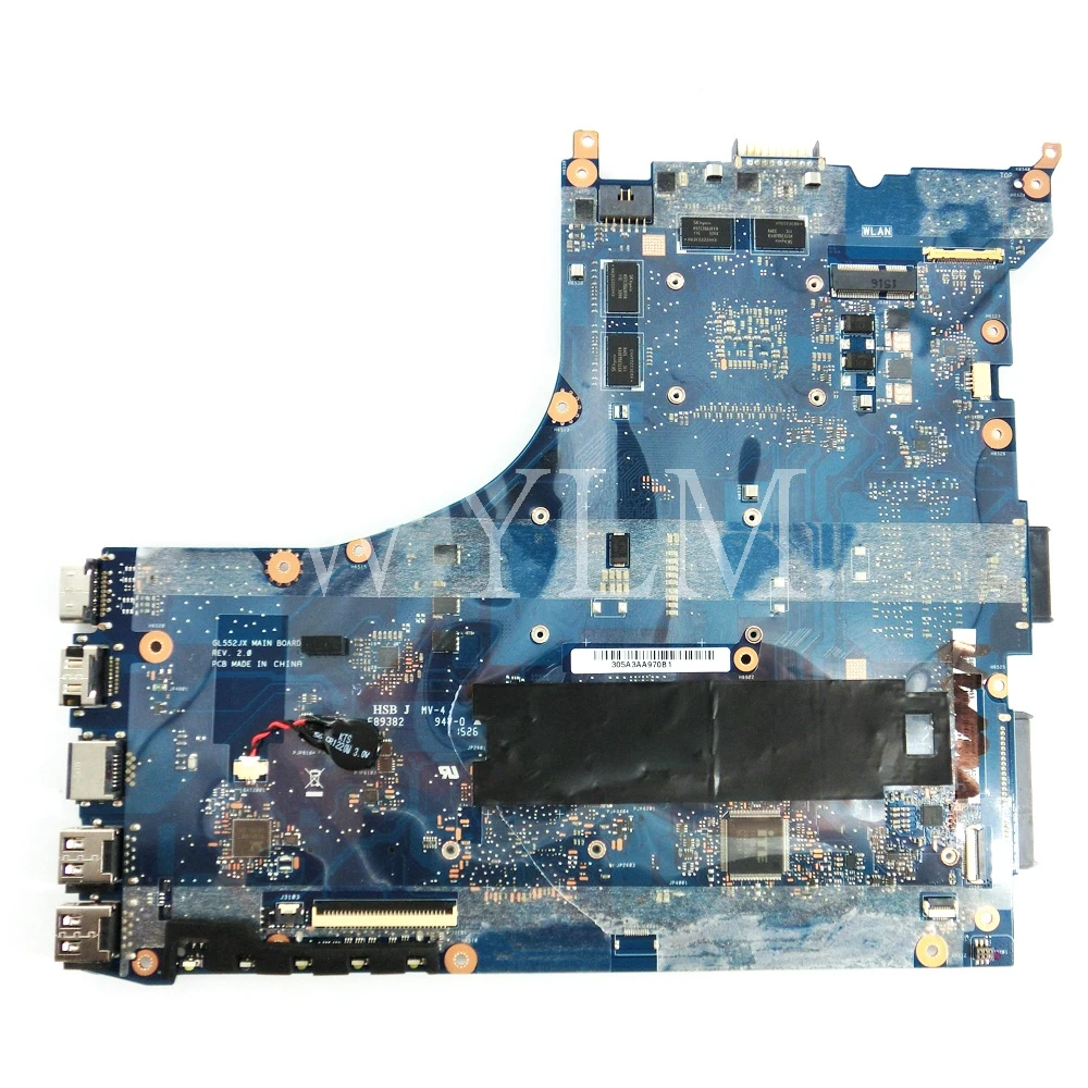GL552JX اللوحة GTX950M/4G I7-4720HQ CPU اللوحة ل ASUS FX-زائد ZX50J ZX50JX GL552J GL552JX اللوحة المحمول اختبار