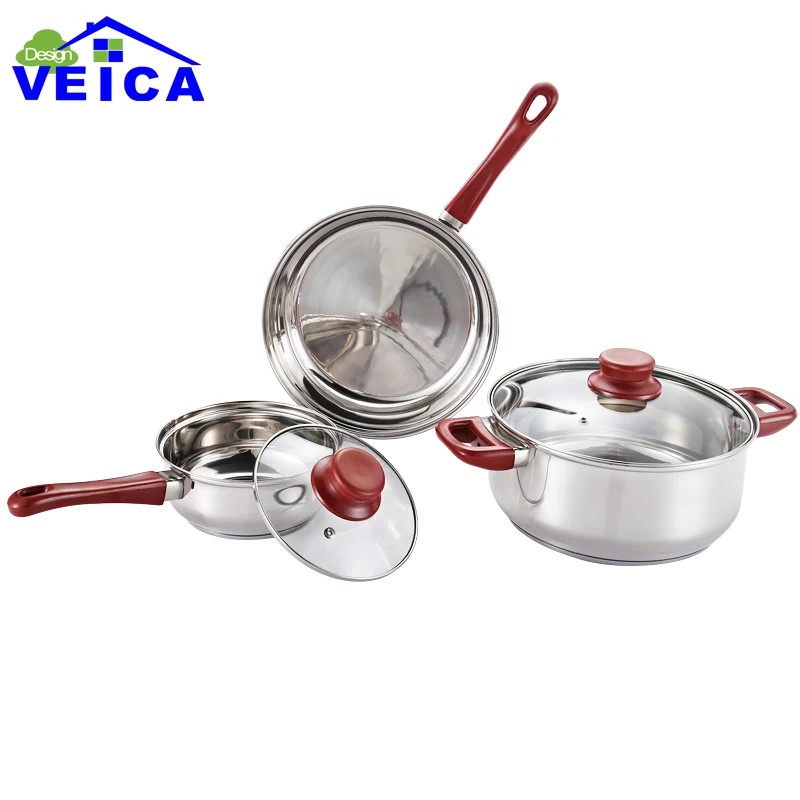 Кухонная посуда из нержавеющей стали набор посуды 35 предметов|stainless steel cookware