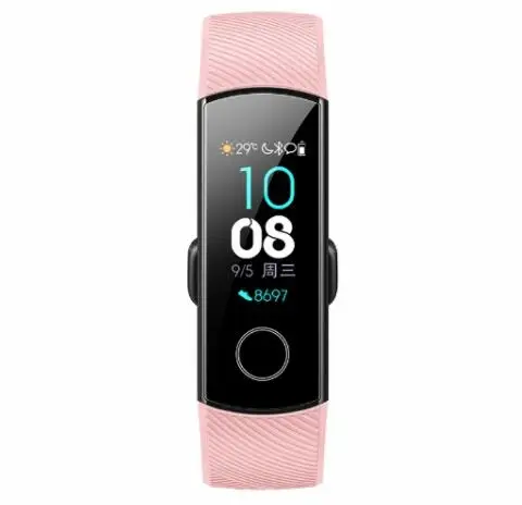 Умный Браслет huawei Honor Band 4 Amoled, цветной сенсорный экран 0,95 дюйма, для плавания, для обнаружения пульса и сна