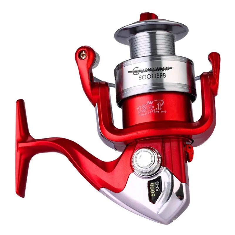 Automatic Folding Metal Handle Metal Spinning Reel Spool Sea Boat Spinning Non Gap Fish Wheel Lure Fishing Reel5