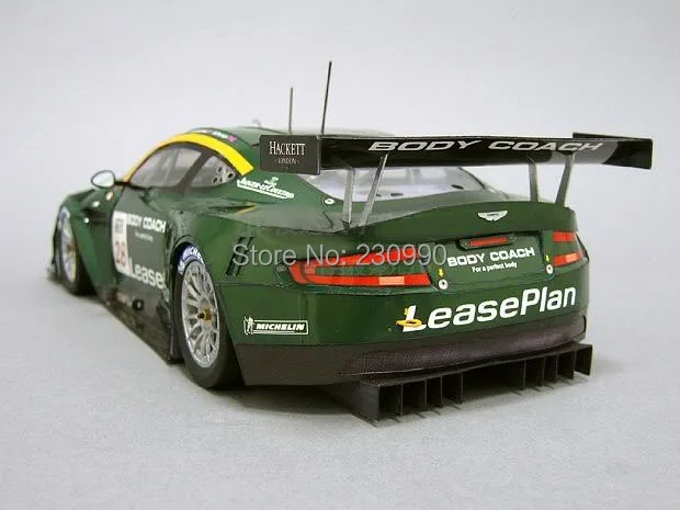 scale 1 25 aston martin dbr 9 racing car 3d paper models car race car plastic sheet