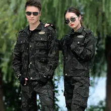 Военная Униформа тактическая камуфляжная одежда Зимний хлопковый теплый костюм для мужчин черный ястреб США армейская форма для охоты женская одежда