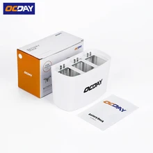 1pcs OCDAY 3 in 1 3 Port Battery Dock Battery Charger for Phantom 2 3