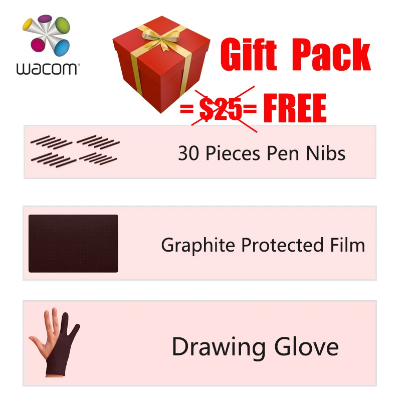 Wacom Intuos Draw CTL 690 Цифровой Планшеты графика рисунок 2048 уровней давления + подарочный