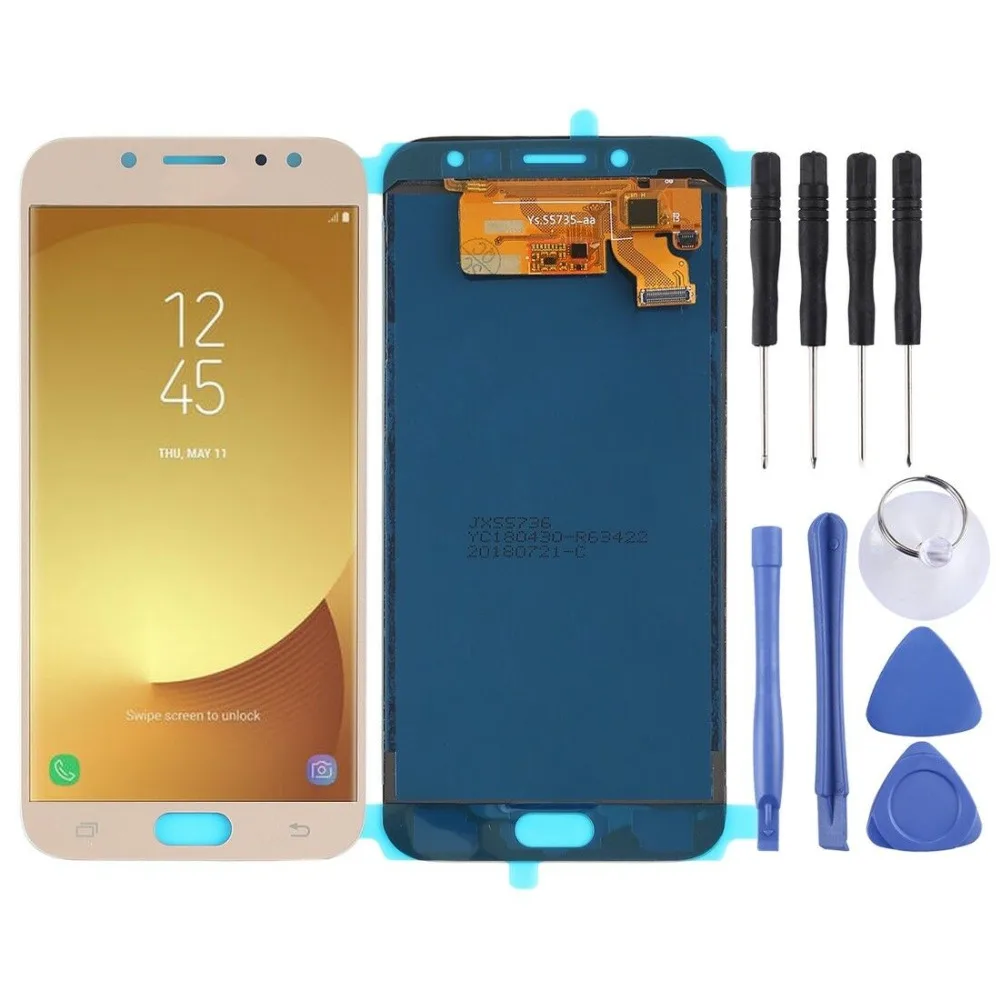 

Test Adjustable LCD J730 For SAMSUNG J7 Pro J730 LCD For Samsung Galaxy J7 2017 J730 SM- J730F J730M Touch Screen