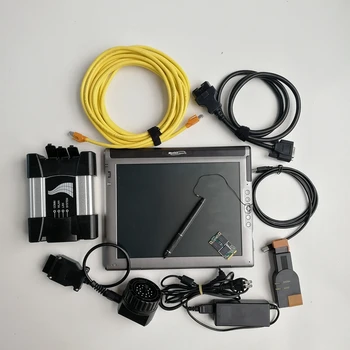 

Automotivo Diagnostic tool LE1700 Tablet PC used laptop 480GB mini SSD with lastest software Icom next A+B+C for BMW diagnosis