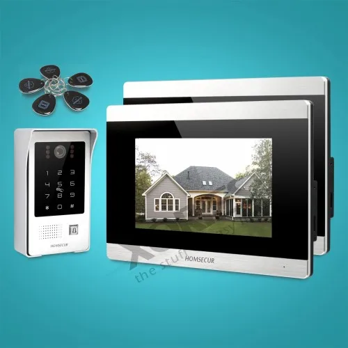 

HOMSECUR 7" Hands-free Video Door Phone Intercom System Electric Lock Supported BC091+BM715-S