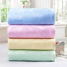 2016 0-3 Months Direct Selling Rushed Solid Swaddle Baby Blankets Newborn 100%bamboo Blanket Air Conditioning Nap Oversized