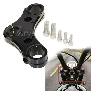 Motorcycle Fork Triple Tree Top Clamp Black Aluminum For Harley XL1200X Sportster 1200 2010-2015 10 11 12 13 14 15
Motorcycle Fork Triple Tree Top Clamp Black Aluminum For Harley XL1200X Sportster 1200 2010-2015 10 11 12 13 14 15