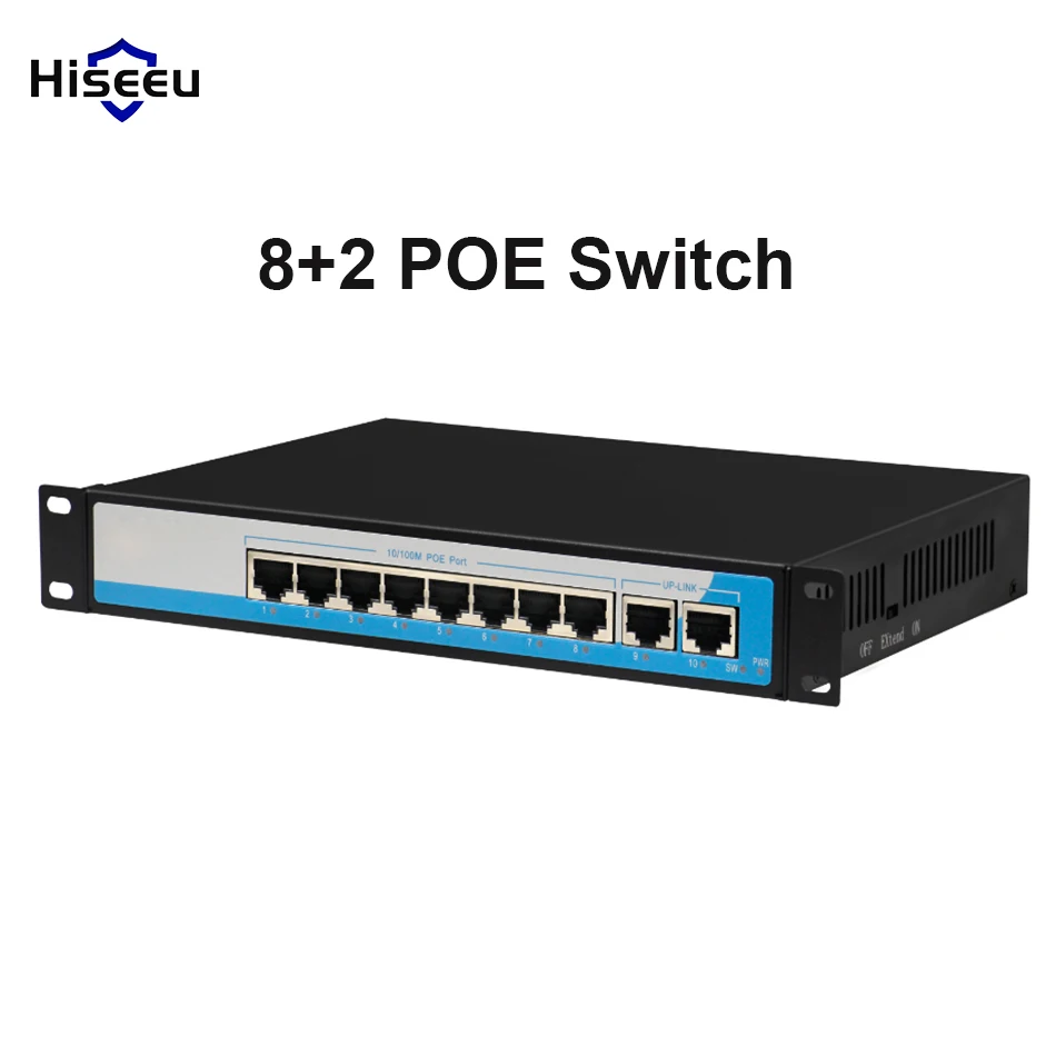 

8-Port 10/100M PoE Net Switch/Power Over Ethernet PoE&Optical Transmission For IP Camera System Network Switches for POE Camera