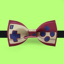 Модный Мужской дизайнерский мужской костюм, галстук-бабочка для свадьбы, напечатанный Жених Невеста, персональные Игровые приставки