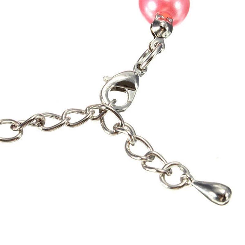 Cat Necklace Pet Cat Collar For Cats Collier Chat Dog Collar For Cats Pearl Collar Fashion Accessories Love Diamond Chihuahua