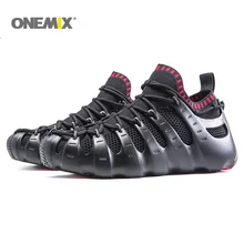 Onemix Рим гладиаторские обувь комплект обувь мужчин и женщин кроссовки кроссовки кроссовки открытый обувь для ходьбы носок как сандалии слиппер