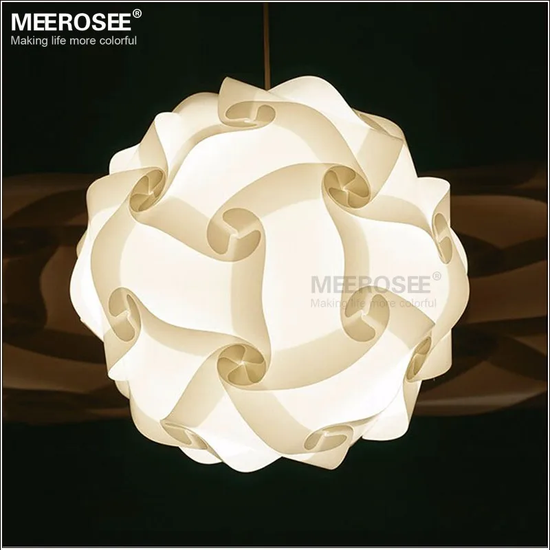 DIY Novelty Pendant Ball lamp Plastic pendant lamp white color pendant