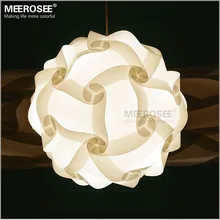DIY Novelty Pendant Ball lamp Plastic pendant lamp white color pendant lights for restaurant Hanging Suspenda Lighting