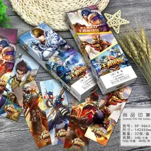 32 шт./лот» «King Of Glory» "в китайском стиле комиксов закладки kawaii канцелярские принадлежности, школьные принадлежности