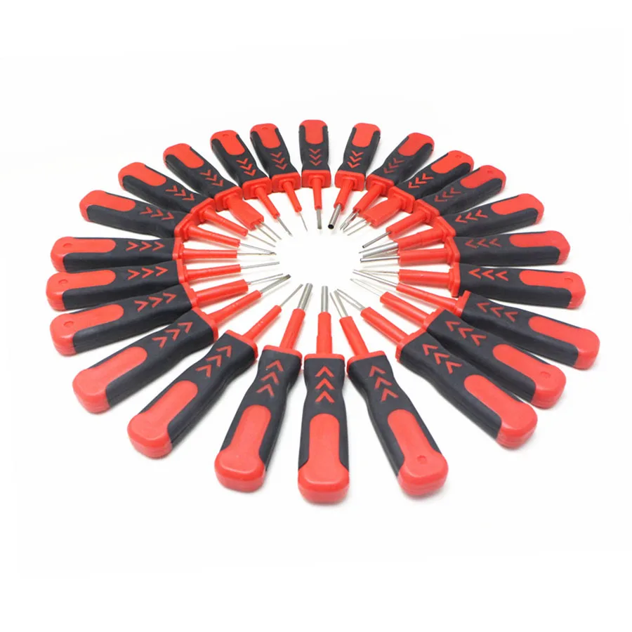 

25 Pcs Cars Terminal Electrical Remover Tool Terminal Wiring Crimp Connector Pin Release Tool with Box