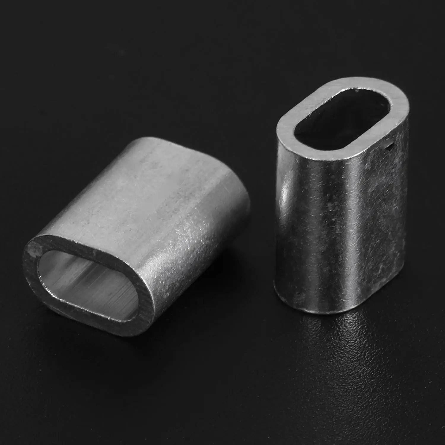 BMBY 10 PCS 3mm Aluminium Alloy Wire Rope Ferrulesin Terminals from Home Improvement on