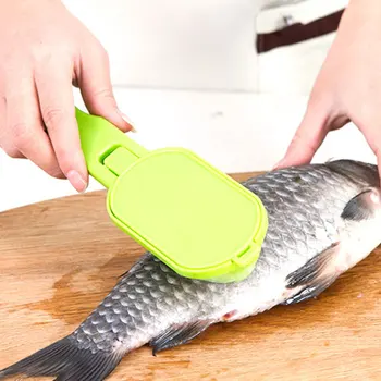 

Creative Multipurpose Home Kitchen Garden Cooking Tool Clean Convenient Scraping Scale Kill Fish With Knife Machine