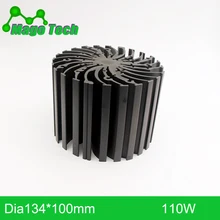 Ø134*100mm Modular LED Star Cooler for low and high bay light LED Heatsink 36 mounting holes for all COB Brands