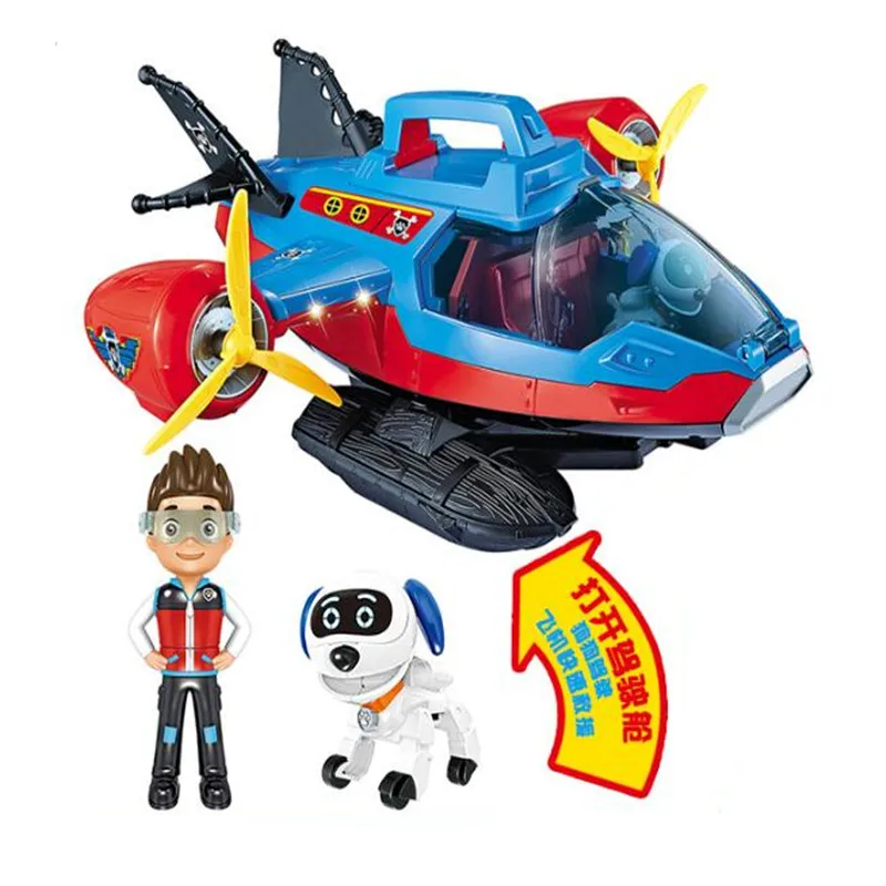 

Hot Sell Paw Patrol Dog Deformation Speedboat Kids Toys Action Figure Model Patrulla Canina Children Gifts