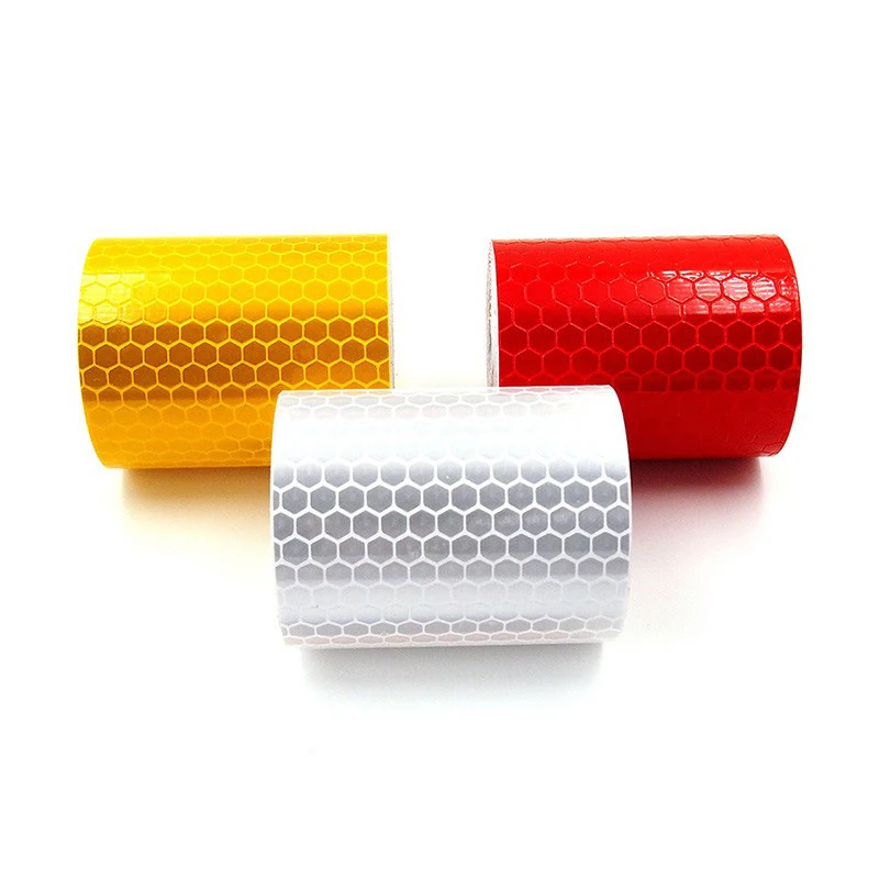 

5x300cm Car Reflective Tape Stickers Auto Motorcycle Bicycle Safety Reflective Material Film Warning Tape Car Styling Decoration
