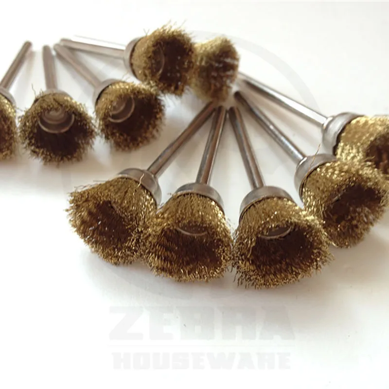 Buy 10 pcs/lot 15mm U shaped Copper Wire Brushes/Iron for Metal/Iron Dust