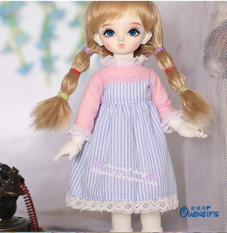 BJD SD кукольная одежда 1/6 милое розовое платье для девочек стильные игрушки для девочек Vloks или Yosd тело YF6-15 куклы аксессуары