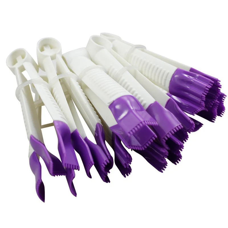 

10Pcs/Set Flower Lace Edge Clips Needles Fondant Sugarcraft Paste Tool Cake Cookie Kit XH8Z OC11