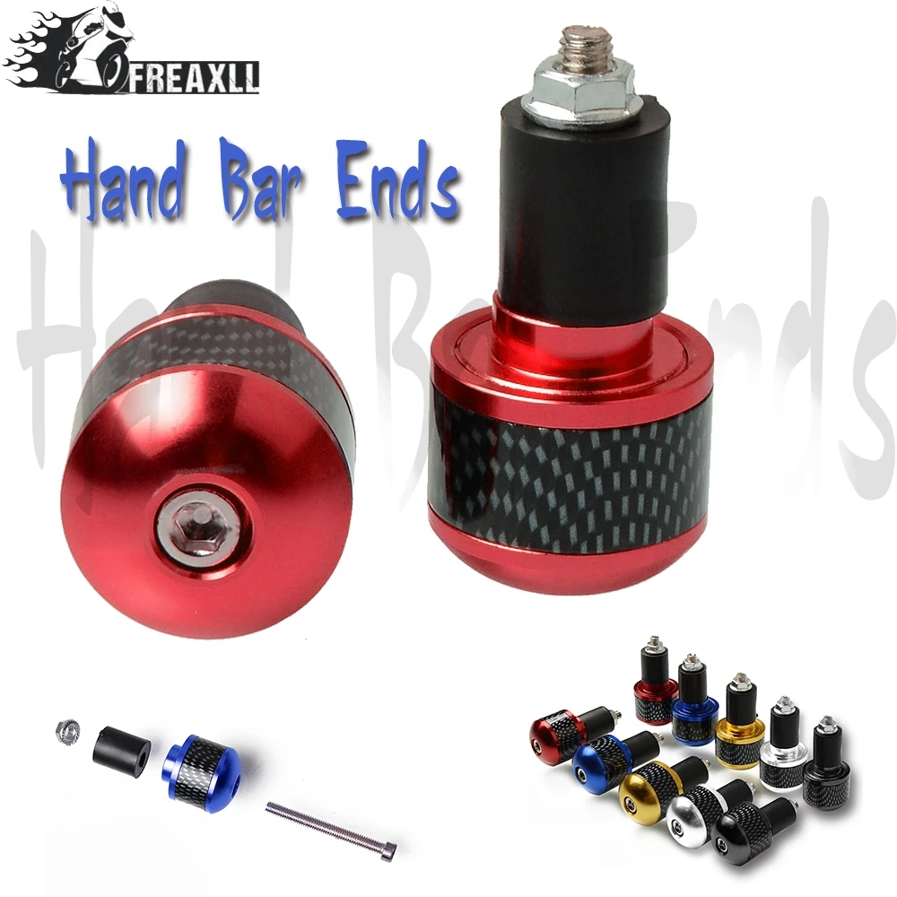 

7/8''22 motorcycle handlebar cap motocross handle bar grips ends For Honda Kawasaki KTM Suzuki BMW Yamaha Ducati Buell Aprilia